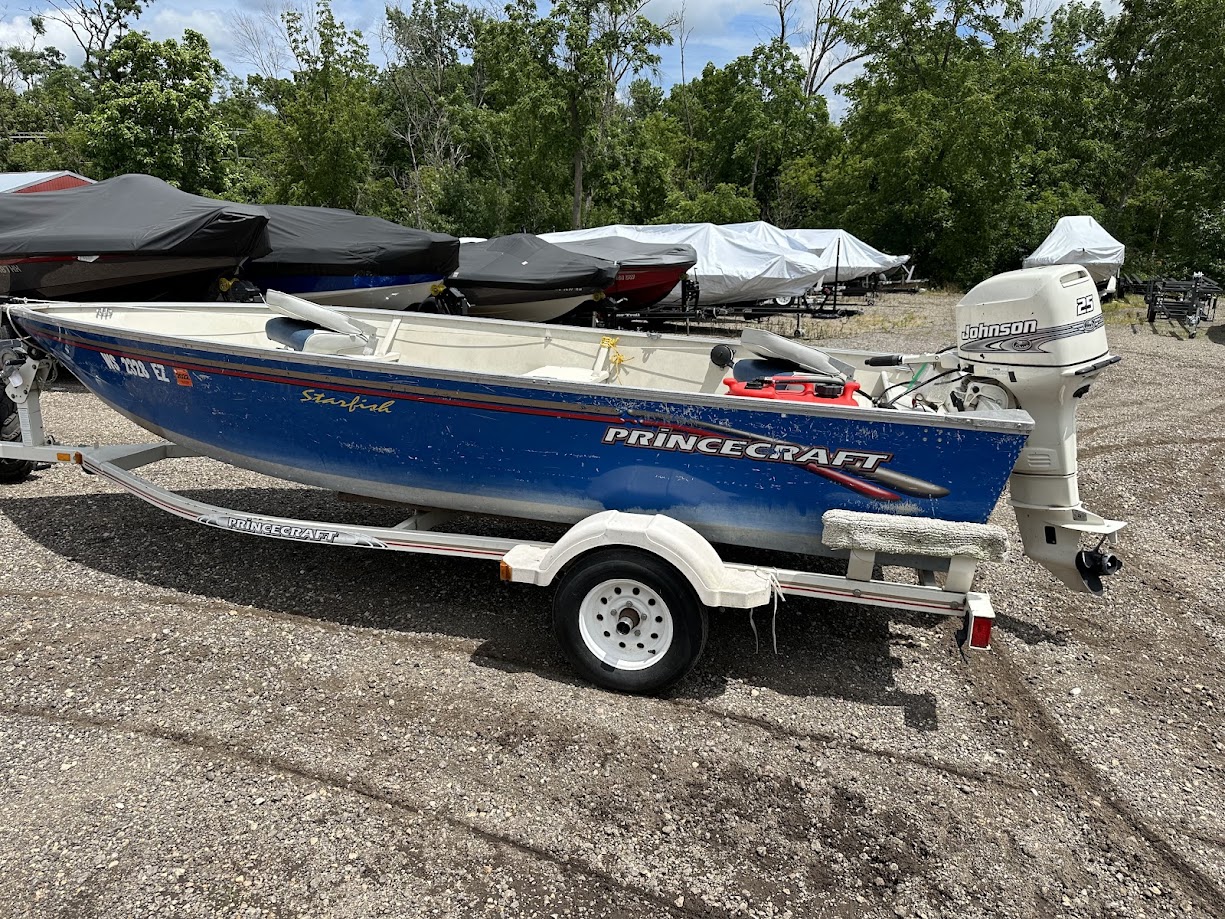 2001 Princecraft Starfish 20 Tiller w/ 25hp Johnson! - Photo 5